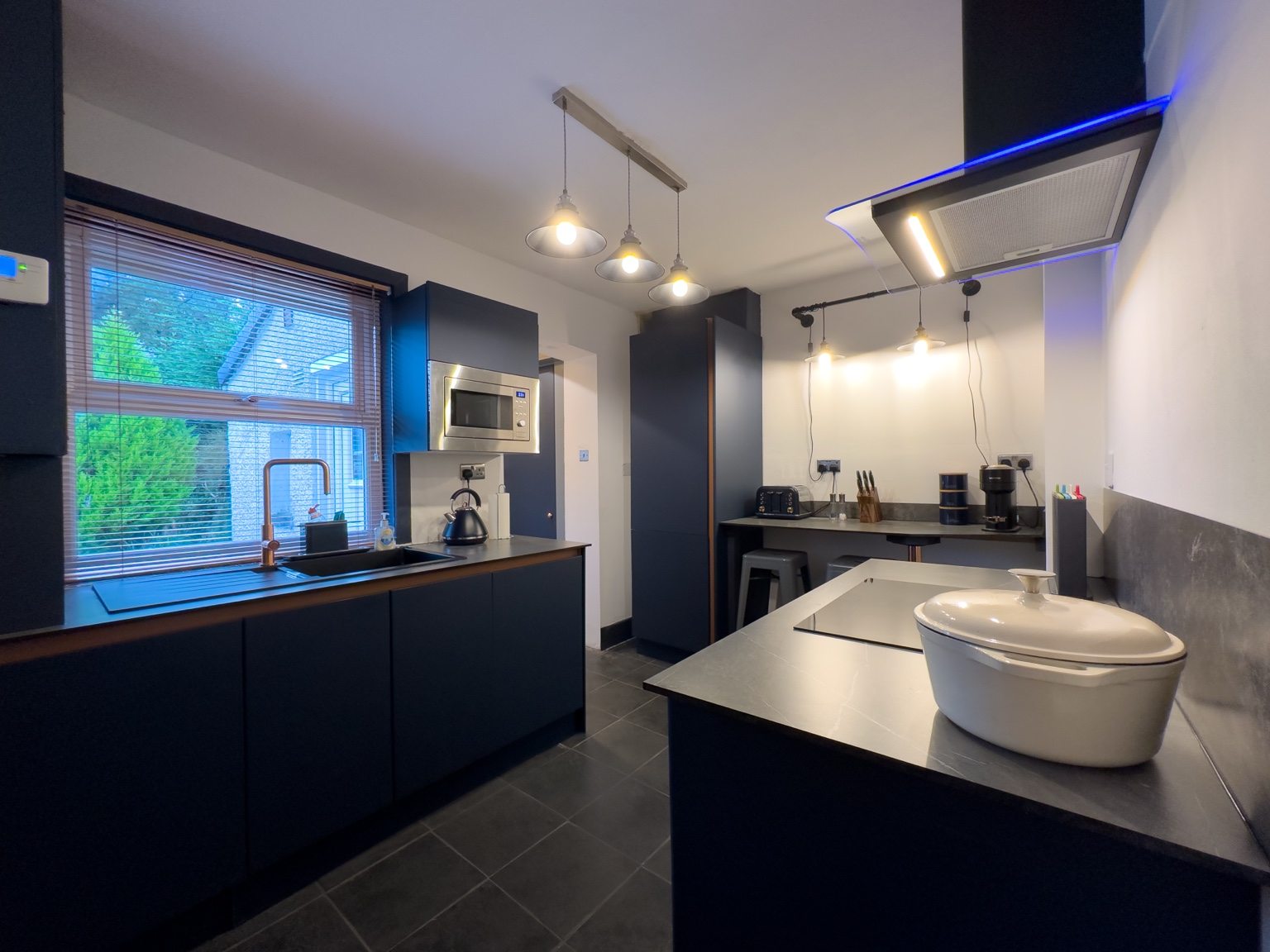 Modern fitted kitchen